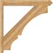 Ekena Millwork Balboa Arts & Crafts Rough Sawn Outlooker, Western Red Cedar, 6"W x 40"D x 40"H OUT06X40X40BOA03RWR - alternate 3